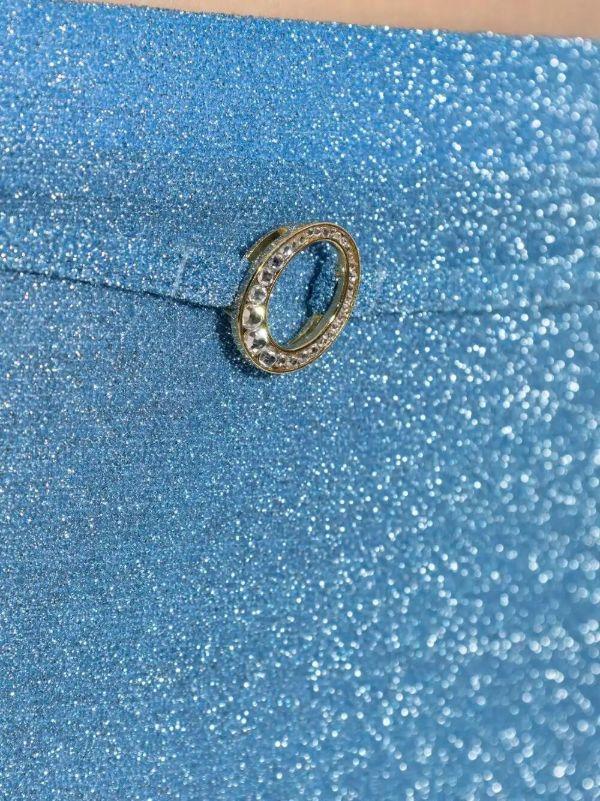 Oséree Glitter-detailing Mini Skirt | Browns Fitted Skirts