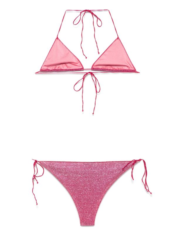 Oséree Pink Lumière Bikini Set | Browns Bikinis