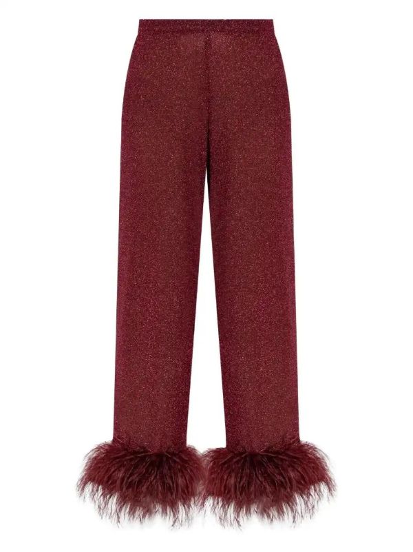 Oséree Plumage trousers | Browns Straight-Leg Pants