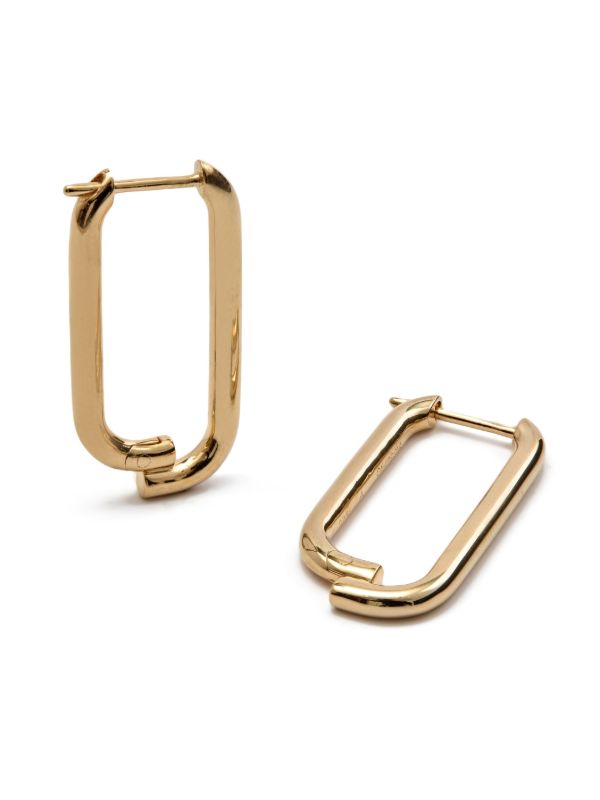 Otiumberg 14K Gold Vermeil Paperclip Earrings | Browns Earrings