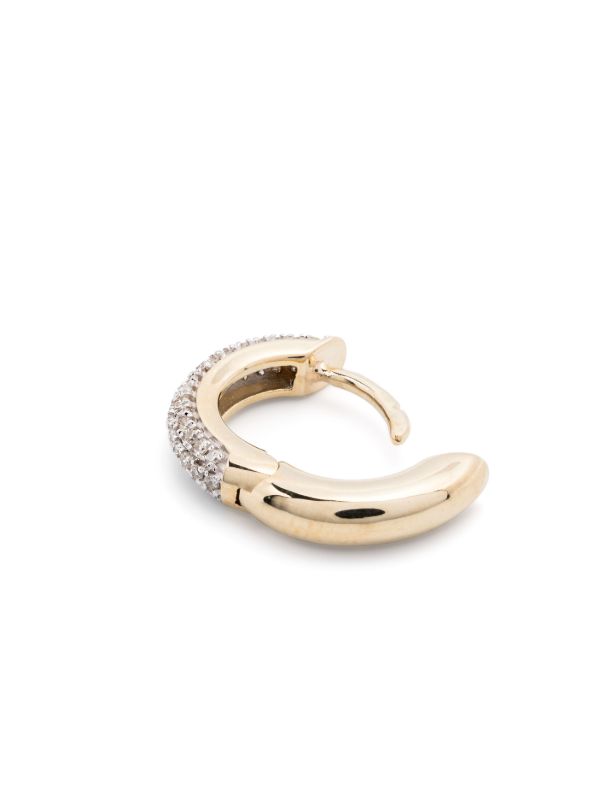 Otiumberg 9K Yellow Gold Diamond Earring | Browns Fine Earrings