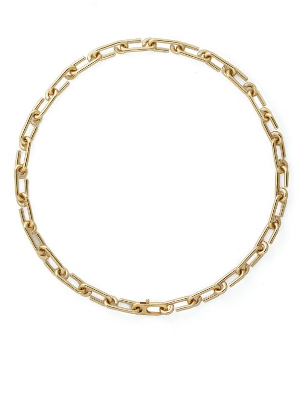 Otiumberg Gold-Tone Signature Arena Chain Necklace | Browns Necklaces