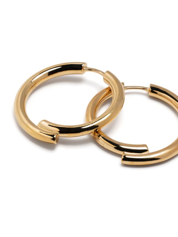 Otiumberg Gold Vermeil Chaos Hoop Earrings | Browns Fine Earrings