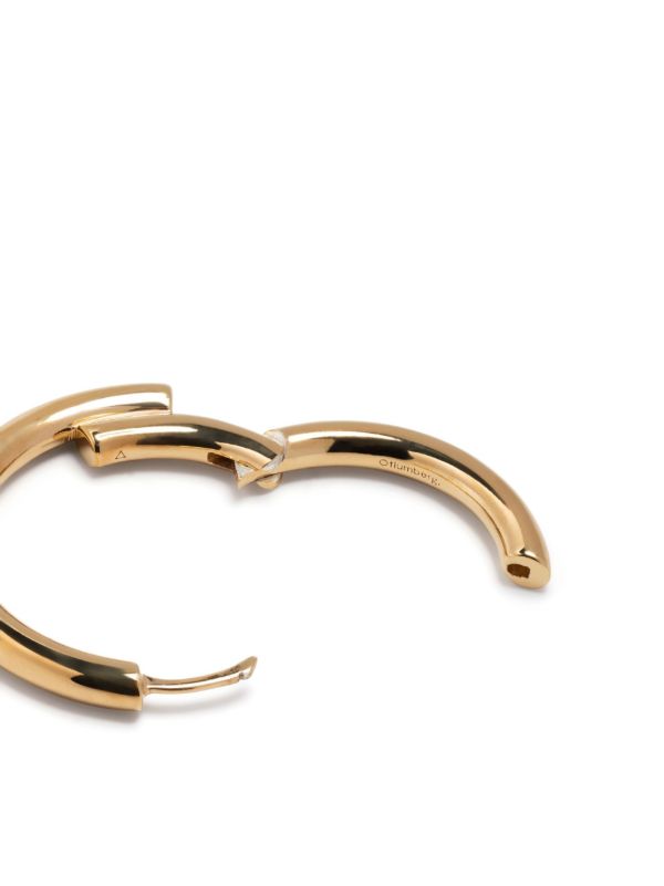 Otiumberg Gold Vermeil Chaos Hoop Earrings | Browns Fine Earrings