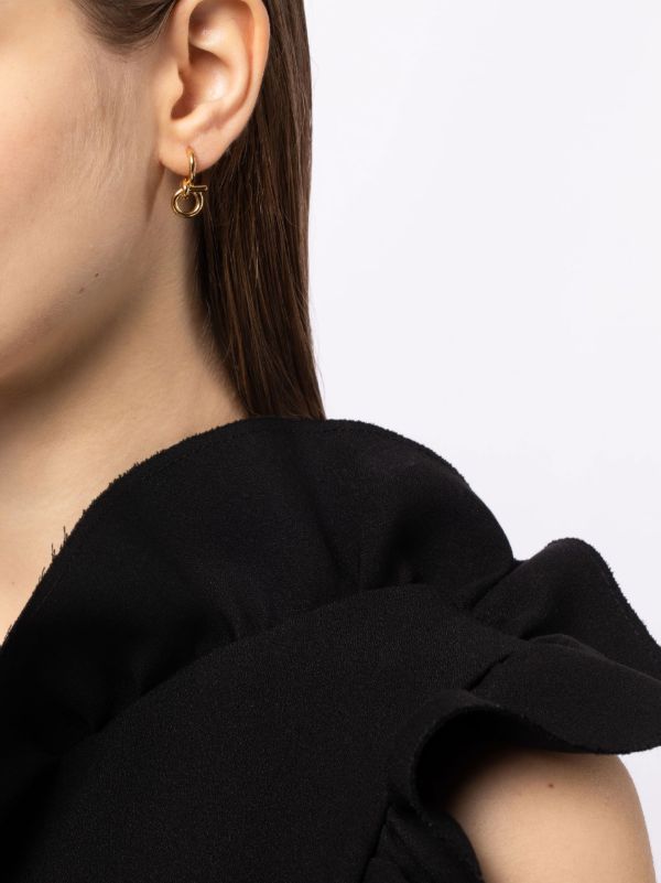 Otiumberg Gold Vermeil Tied Hoop Earrings | Browns Fine Earrings