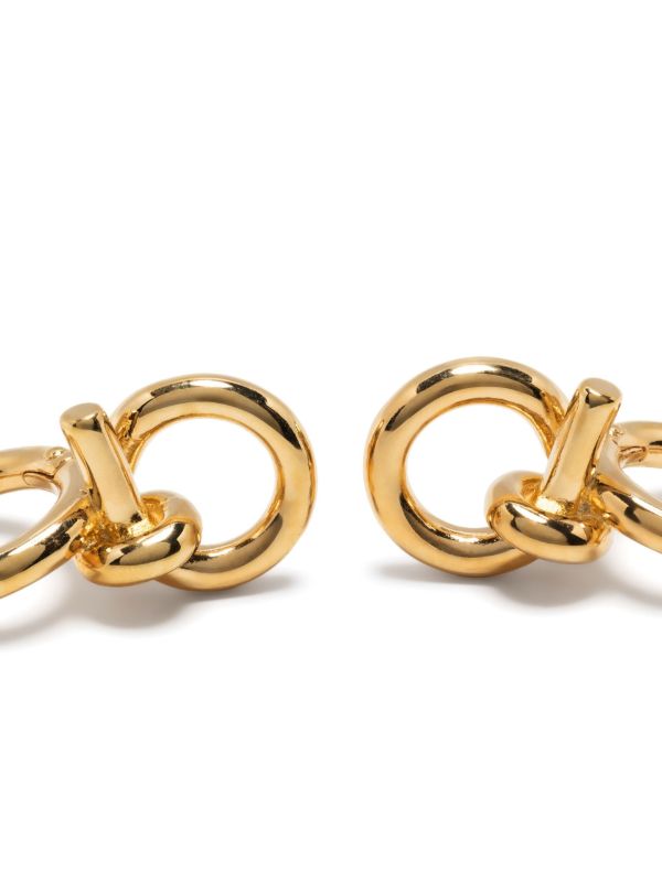 Otiumberg Gold Vermeil Tied Hoop Earrings | Browns Fine Earrings