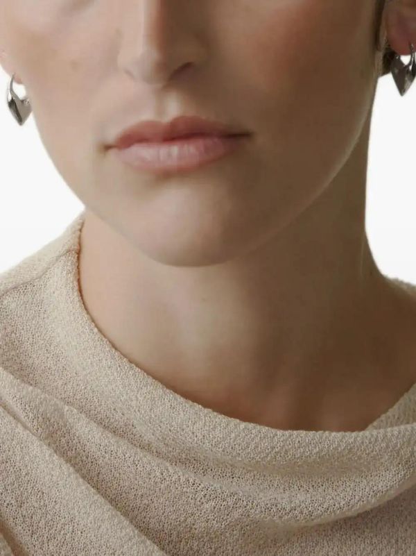 Otiumberg Heart Hoop Earrings | Browns Earrings