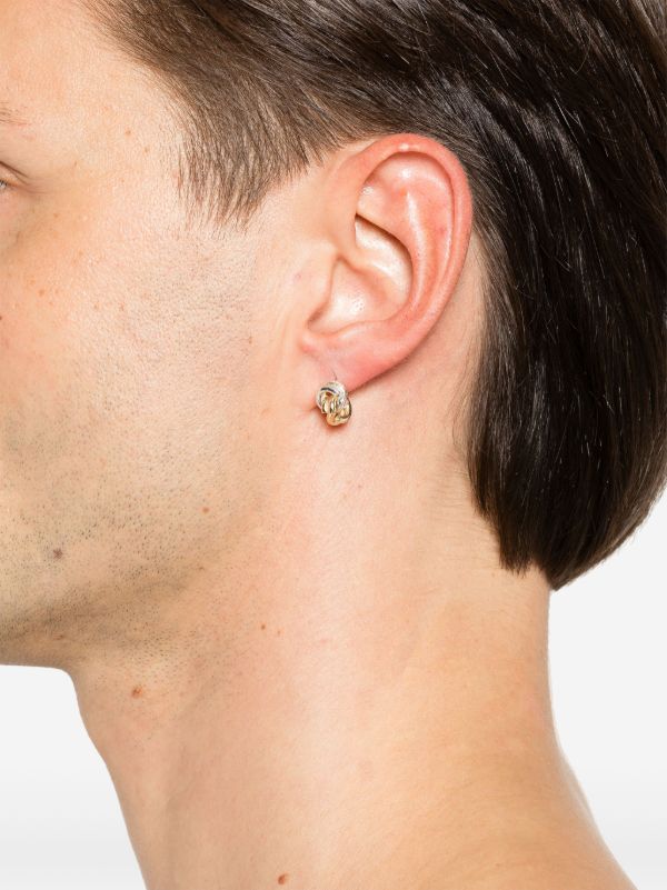 OUIE 14K Gold And Sterling Silver Keyring Single Earrings | Browns Earrings