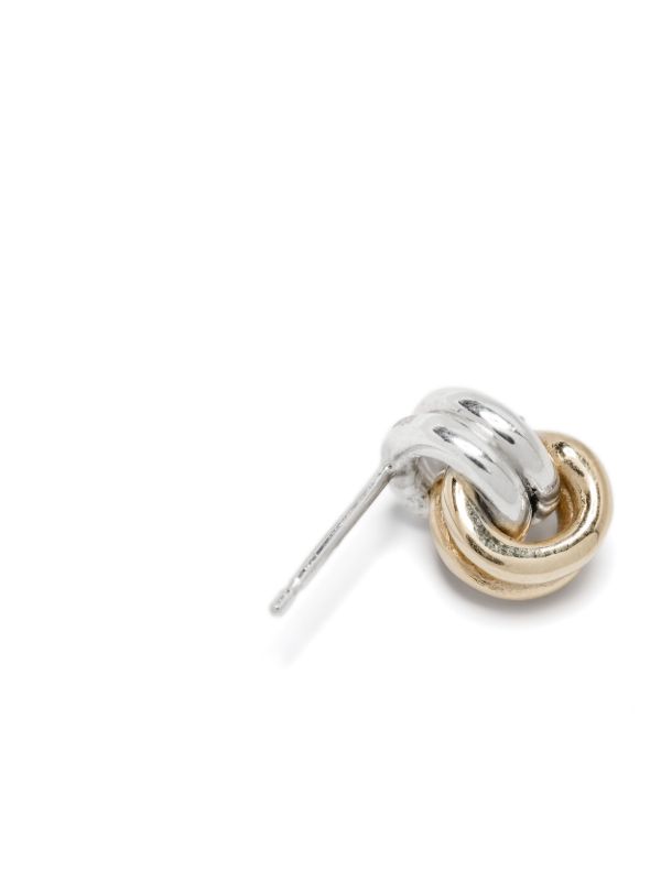 OUIE 14K Gold And Sterling Silver Keyring Single Earrings | Browns Earrings