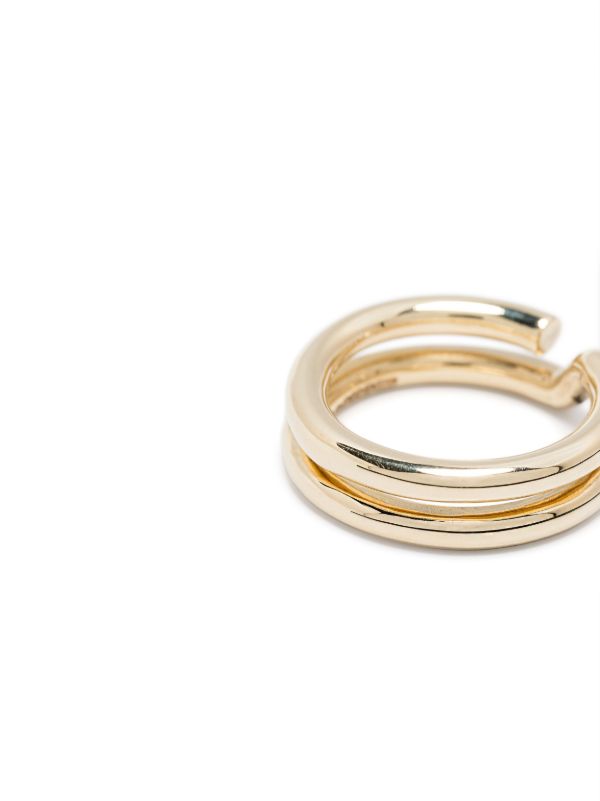 OUIE 14K Yellow Gold Keyring Ring | Browns Rings