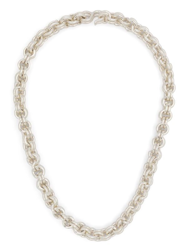 OUIE Sterling Silver Keychain Necklace | Browns Necklaces