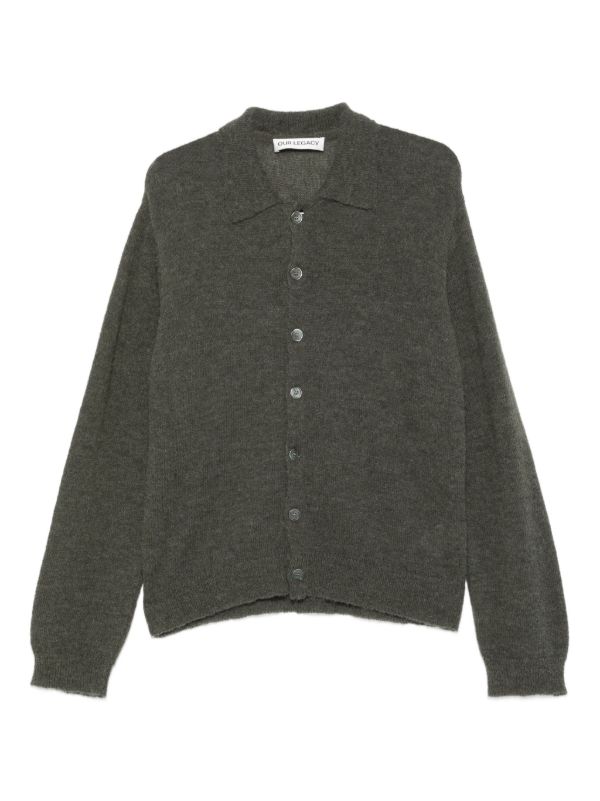 OUR LEGACY alpaca wool-blend cardigan | Browns Cardigans