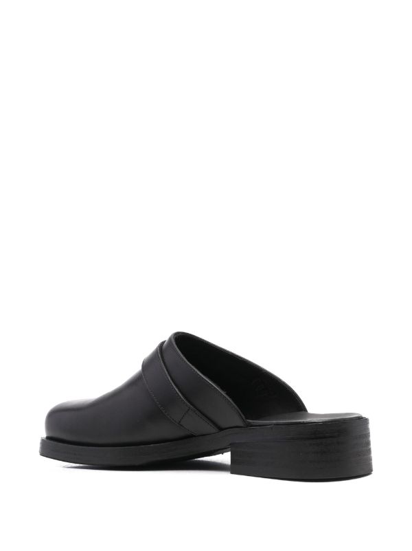 OUR LEGACY Black Camion Leather Mules | Browns Sandals
