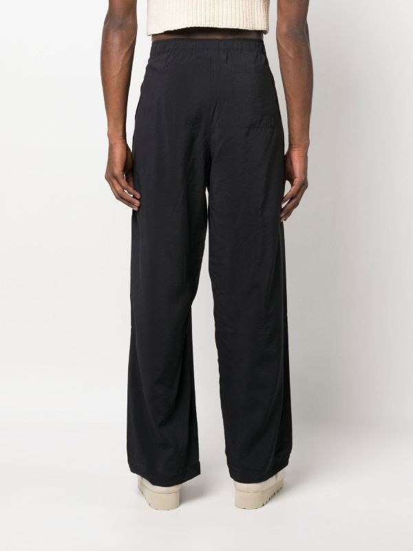 OUR LEGACY Black Luft Straight Leg Trousers | Browns Loose Fit Pants