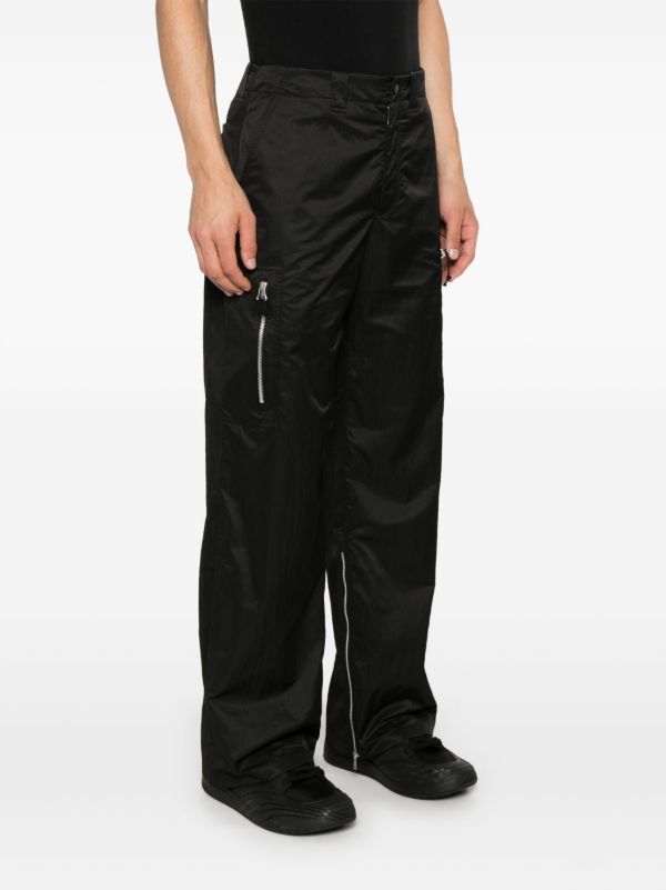 OUR LEGACY Black Satin Trousers | Browns Cargo Trousers