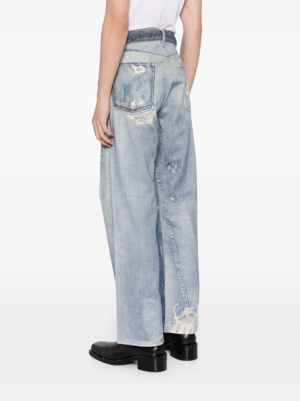 OUR LEGACY Blue Third Cut Jeans | Browns Wide-Leg Jeans