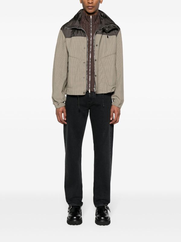 OUR LEGACY Brown Shigatsu Plaid-Check Hooded Jacket | Browns Hooded Jackets