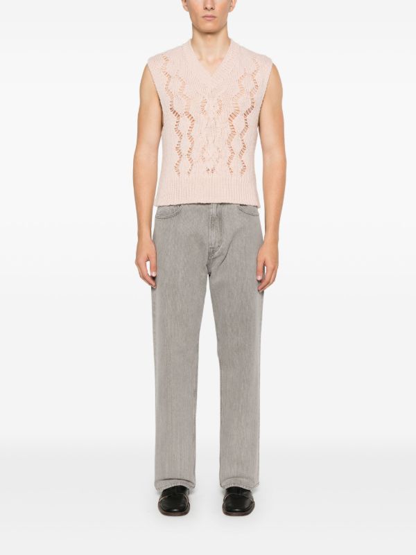 OUR LEGACY Cable Michigan Vest | Browns Vests & Tank Tops