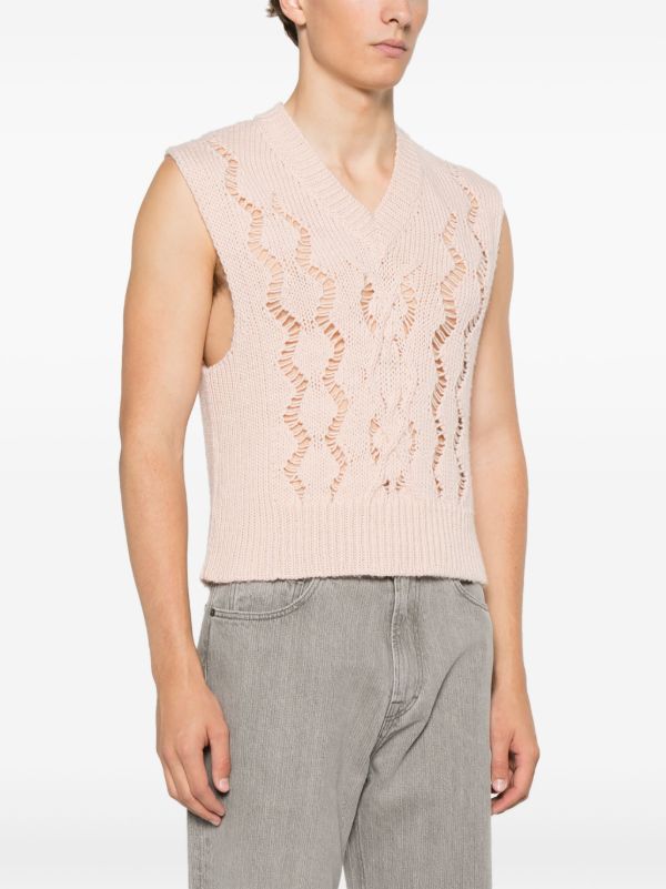 OUR LEGACY Cable Michigan Vest | Browns Vests & Tank Tops