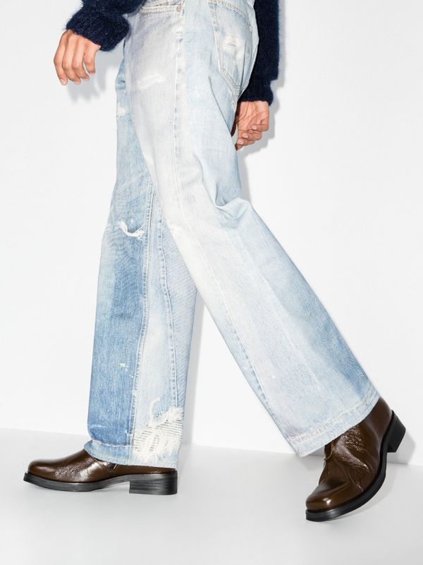 OUR LEGACY Green Camion Leather Boots | Browns Boots