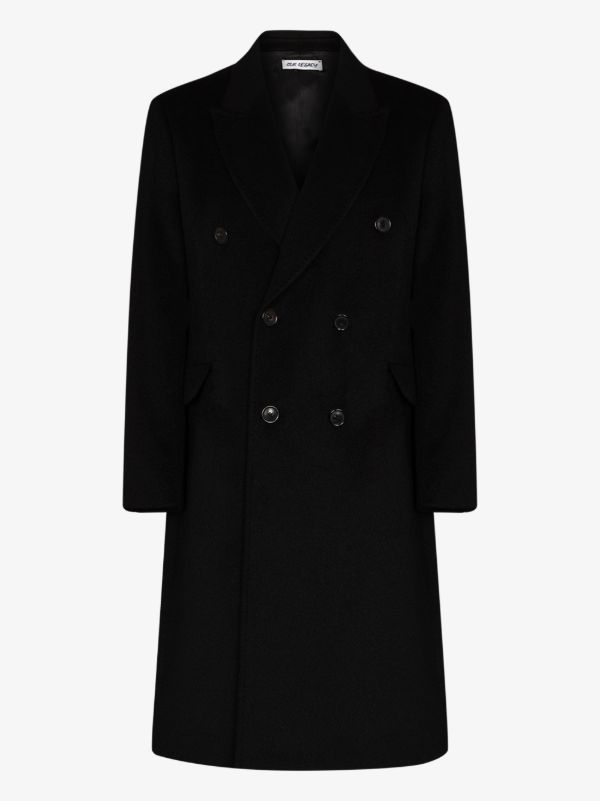 OUR LEGACY Whale double-breasted wool coat | Browns Double Breasted Coats