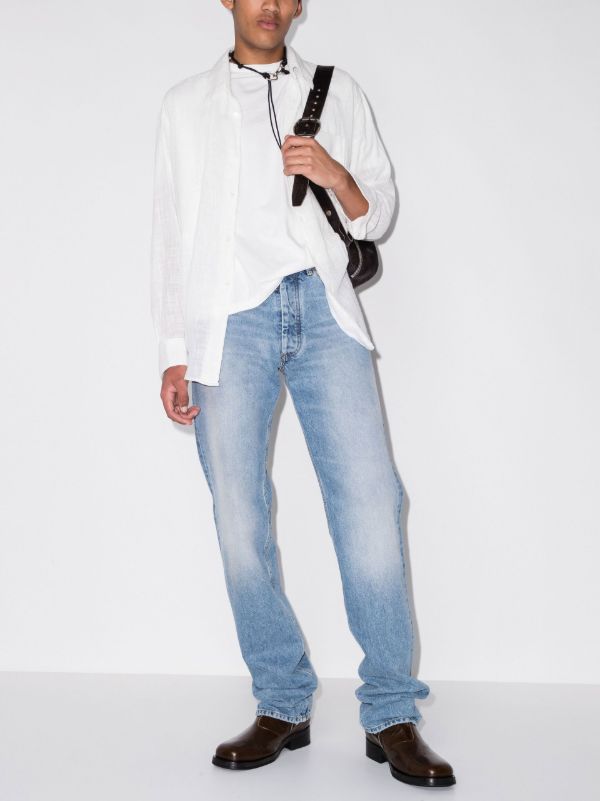 OUR LEGACY White Short-sleeved Relaxed T-shirt | Browns T-Shirts