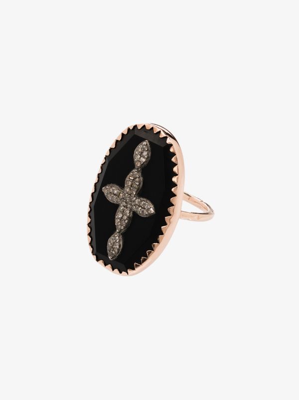 Pascale Monvoisin 9K rose gold Bowie No. 3 diamond ring | Browns Fine Rings