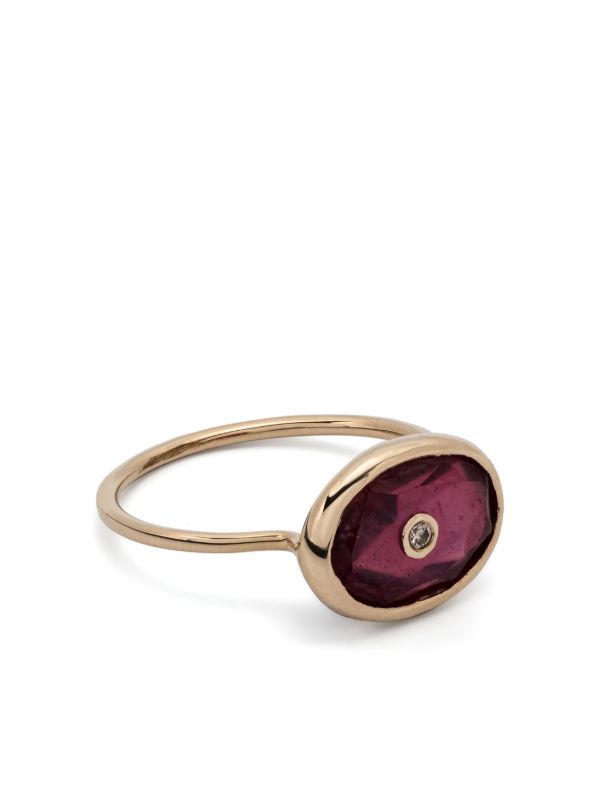 Pascale Monvoisin 9K Yellow Gold Orso Ruby And Diamond Ring | Browns Fine Rings