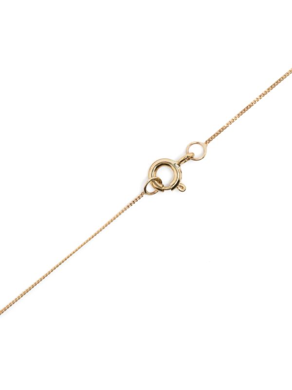 Pascale Monvoisin 9K Yellow Gold Souad Quartz And Diamond Necklace | Browns Fine Necklaces