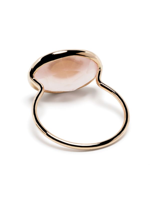 Pascale Monvoisin 9K Yellow Gold Souad Quartz And Diamond Ring | Browns Fine Rings