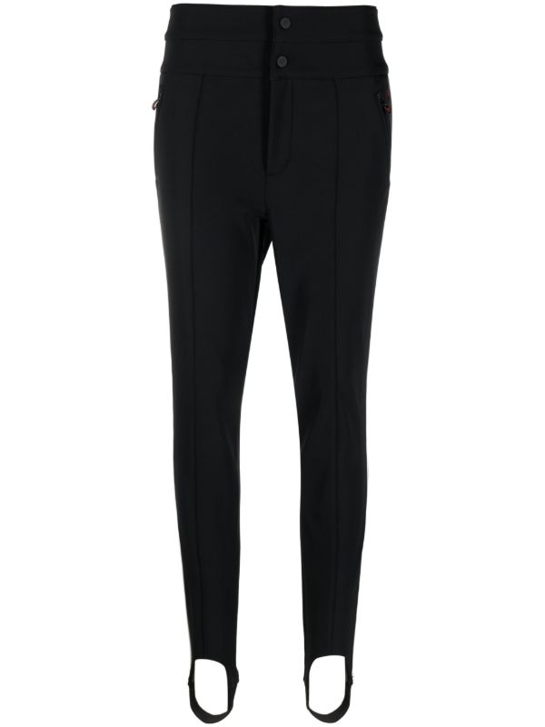 Perfect Moment Black Aurora Stirrup Leggings | Browns Leggings