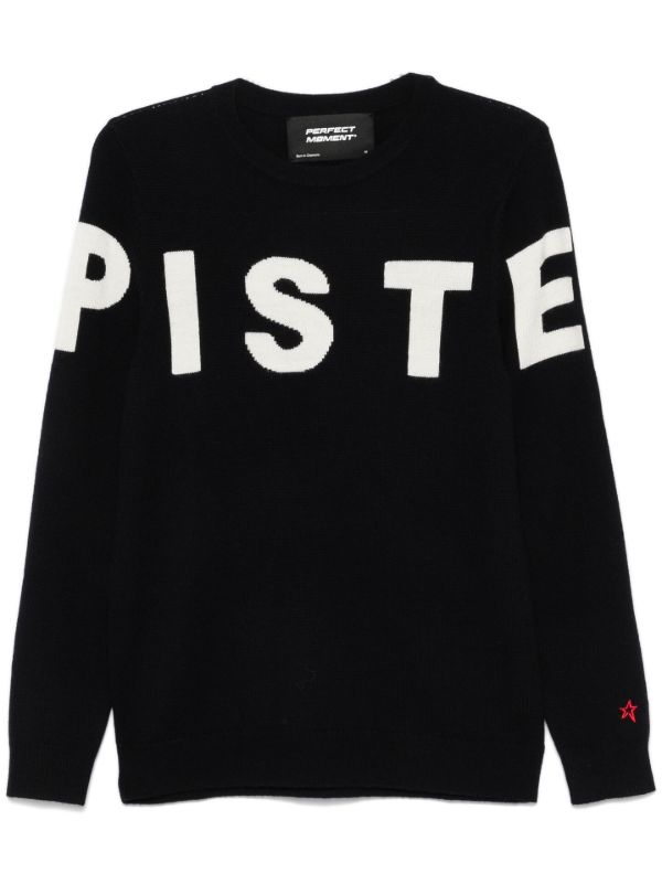 Perfect Moment Blue Piste Sweater | Browns Knitted Sweaters