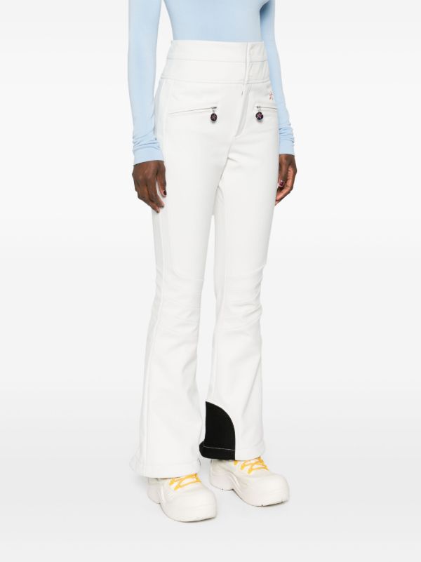 Perfect Moment Embroidered Flared Ski Trousers | Browns Ski Bottoms
