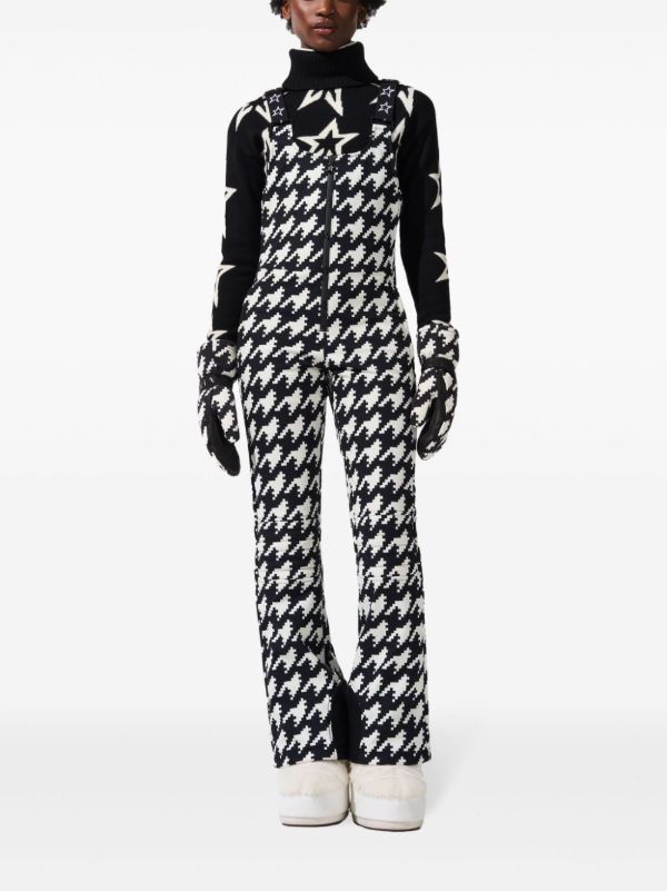 Perfect Moment Houndstooth Ski Jumpsuit | Browns Ski All-In-One