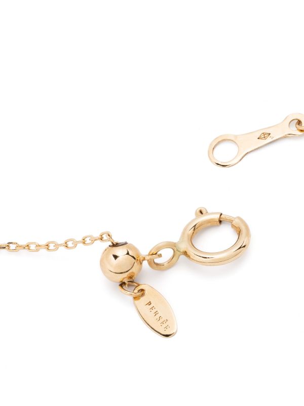 Persée 18K Yellow Gold Danaé Five Diamonds Necklace | Browns Fine Necklaces