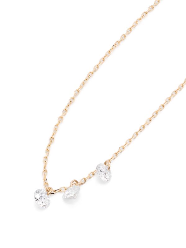 Persée 18K Yellow Gold Danaé Three Diamonds Bracelet | Browns Fine Bracelets