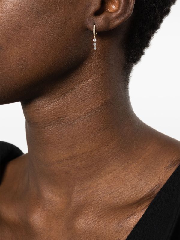 Persée 18K Yellow Gold Diamond Drop Earring | Browns Fine Earrings