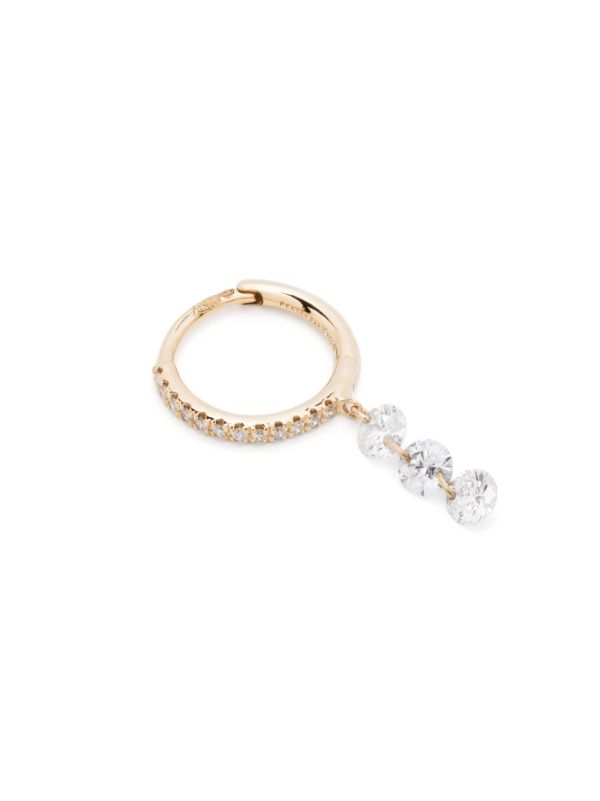 Persée 18K Yellow Gold Diamond Drop Earring | Browns Fine Earrings