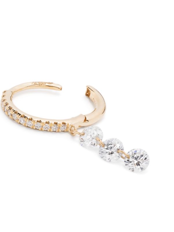 Persée 18K Yellow Gold Diamond Drop Earring | Browns Fine Earrings