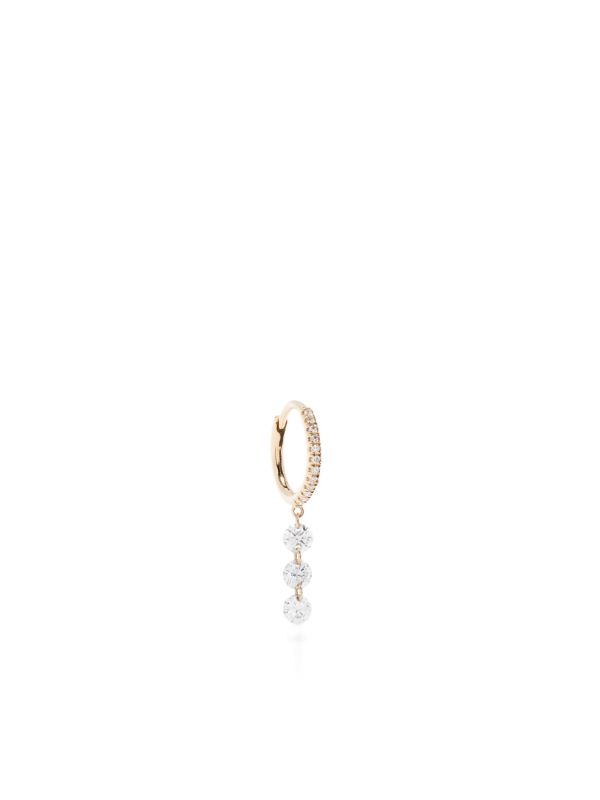 Persée 18K Yellow Gold Diamond Drop Earring | Browns Fine Earrings