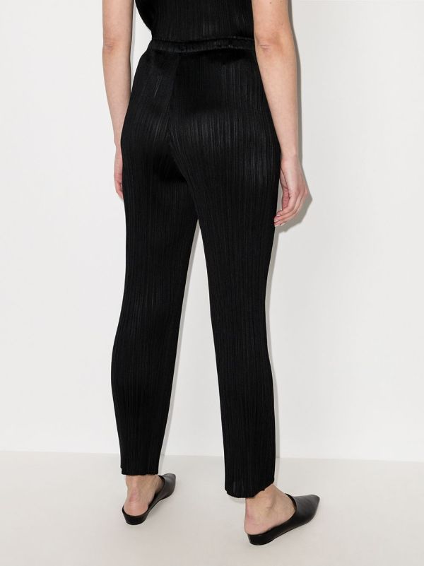 Pleats Please Issey Miyake Monthly Colors January Plissé Trousers | Browns High Waisted Pants