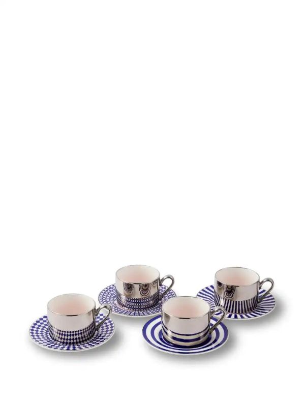 POLSPOTTEN Aunty coffee set (set of four) | Browns Cups & Tea Sets