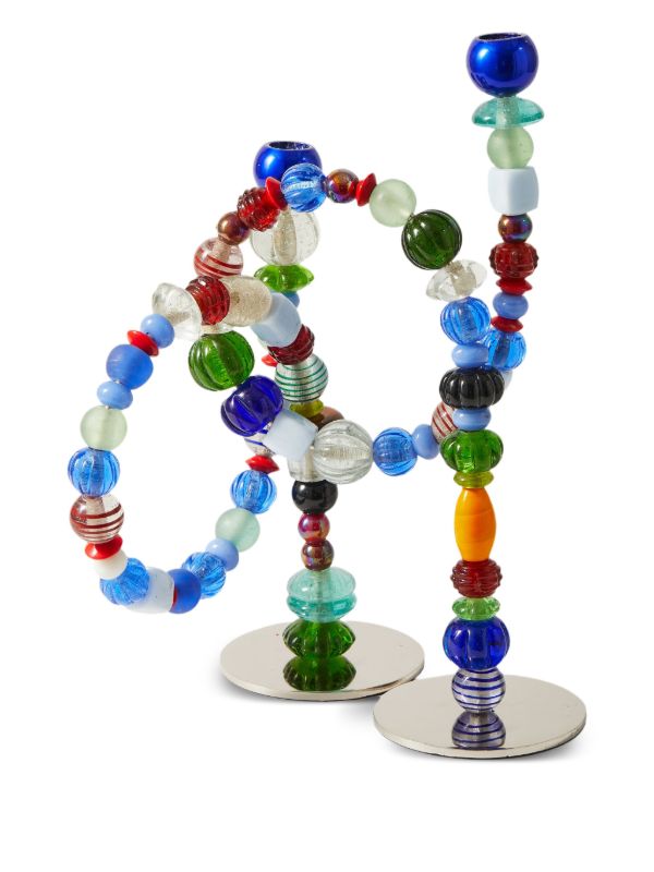 POLSPOTTEN Beads Candle Holder (38cm X 33cm) | Browns Candle Holders