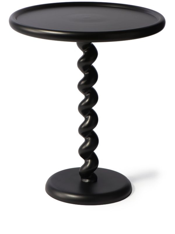 POLSPOTTEN Black Twister Side Table | Browns Side Tables