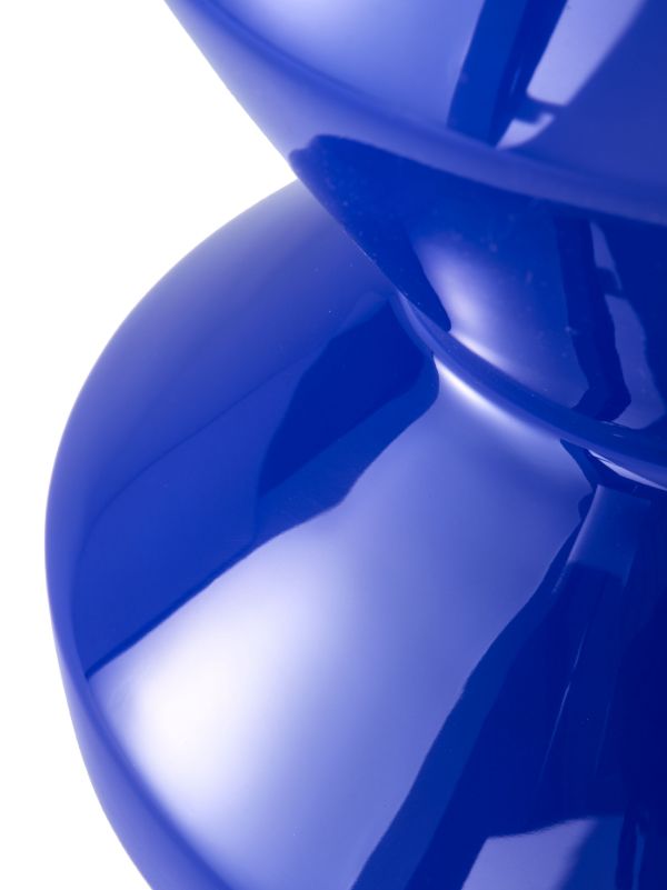 POLSPOTTEN Blue Zig Zag Stool | Browns Chairs & Stools