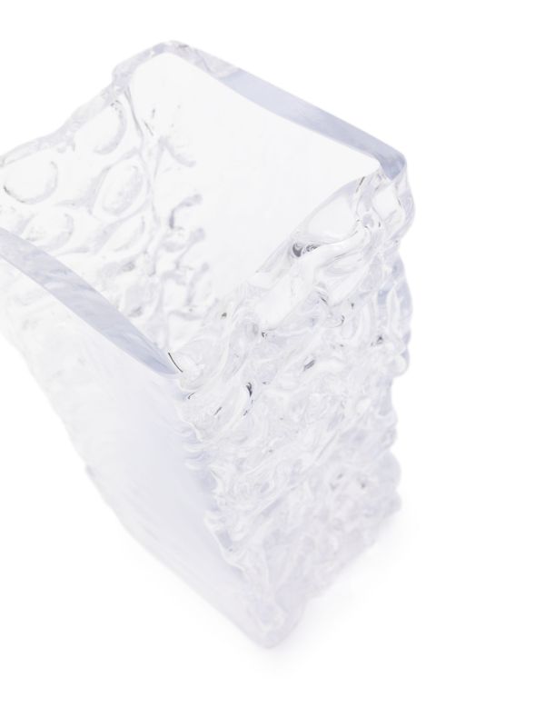 POLSPOTTEN Clear Relief Glass Vase | Browns Vases