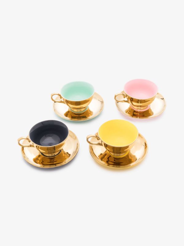 POLSPOTTEN Gold-tone Legacy Tea Set | Browns Cups & Tea Sets