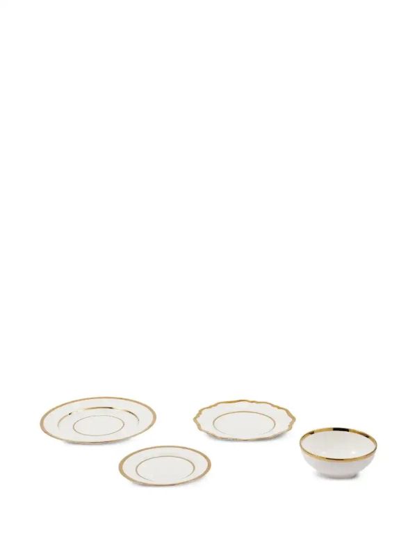 POLSPOTTEN Golden Finds dinnerware (four-piece-set) | Browns Plates & Bowls