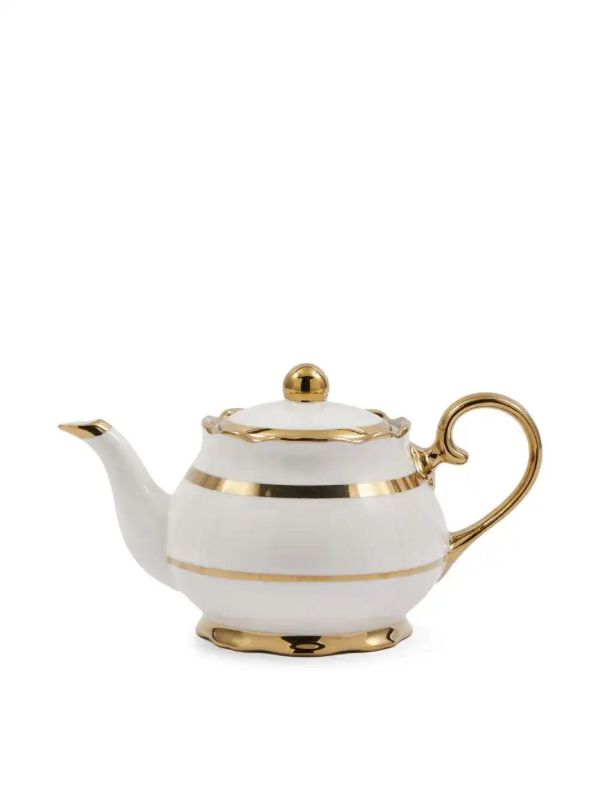 POLSPOTTEN Golden Finds teapot (14cm x 25cm) | Browns Cups & Tea Sets