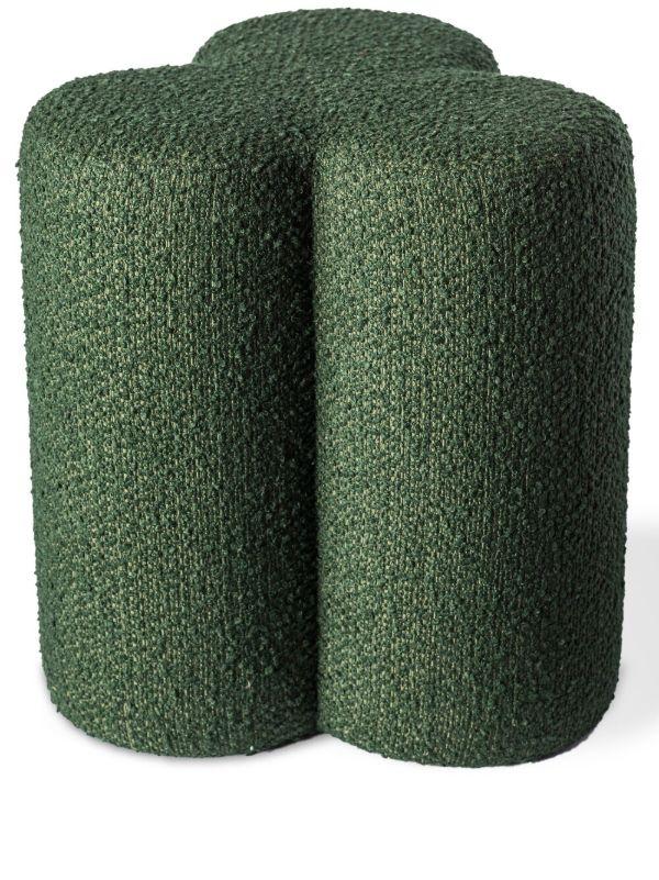 POLSPOTTEN Green Clover stool | Browns Chairs & Stools